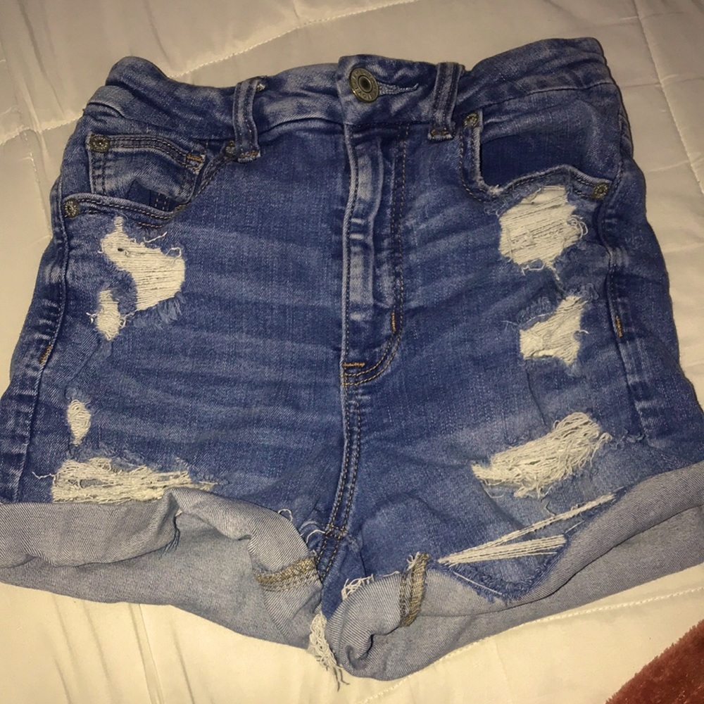 American eagle high waisted shorts
